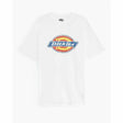 Camisola de Manga Curta Dickies Icon Logo Branco Unissexo - EcoNest