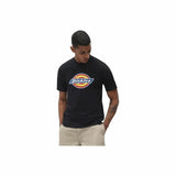 Camisola de Manga Curta Dickies Icon Logo Preto Homem - EcoNest