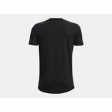 Camisola de Manga Curta Infantil Under Armour Curry Preto - EcoNest