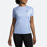 Camisola de Manga Curta Mulher Brooks Sprint Free Água-marinha Mulher - EcoNest