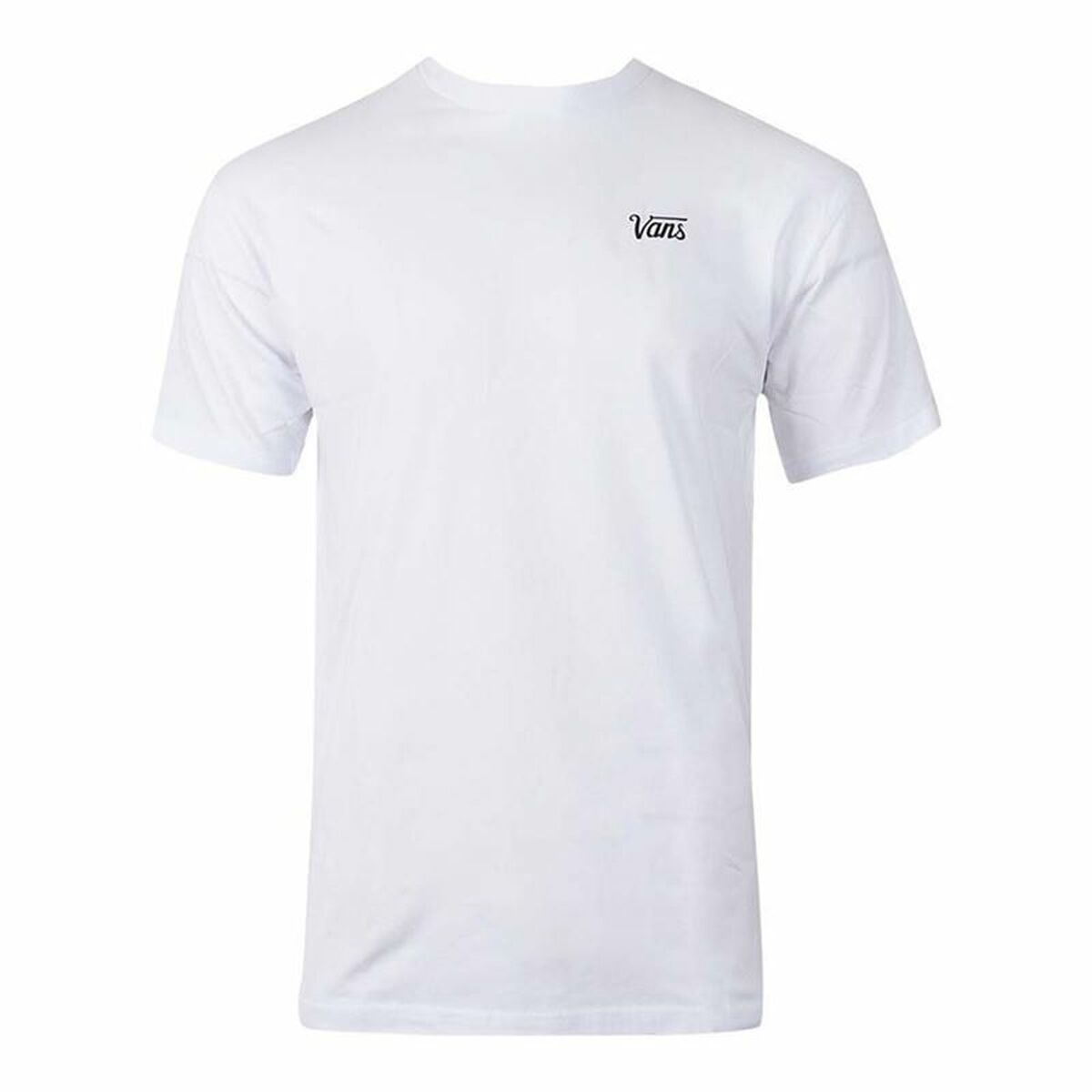 Camisola de Manga Curta Infantil Vans Mini Scrip-B Branco - EcoNest