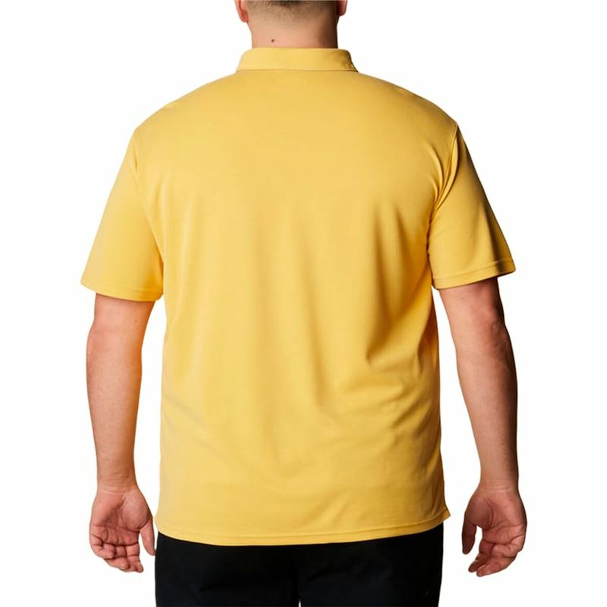 Polo de Manga Curta Homem Columbia Nelson Point™ Amarelo - EcoNest