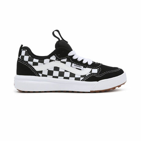 Ténis Casual Criança Vans Range Exp Checkerboard Branco Preto - EcoNest