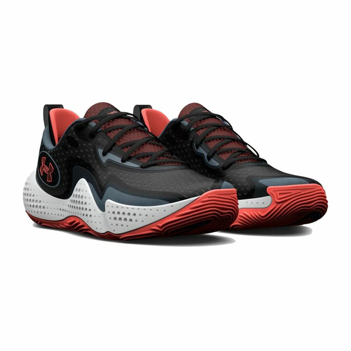 Sapatilhas de Basquetebol para Adultos Under Armour Spawn 5 Preto - EcoNest