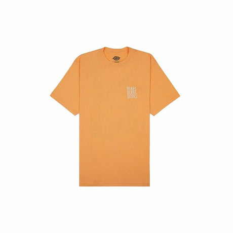 Camisola de Manga Curta Dickies Creswell Laranja Homem - EcoNest