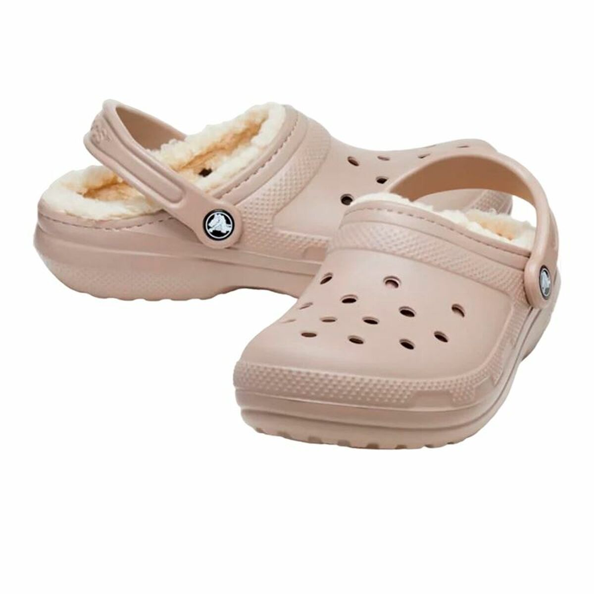 Tamancos Crocs Classic Lined Bege - EcoNest