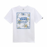 Camisola de Manga Curta Criança Vans Califlower Box-B Branco - EcoNest