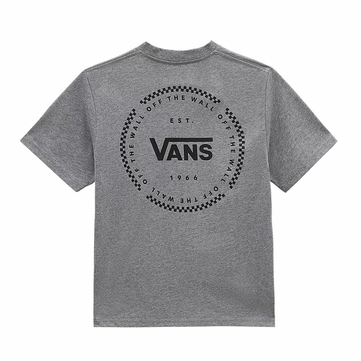 Camisola de Manga Curta Criança Vans Orbiter-B Cinzento - EcoNest