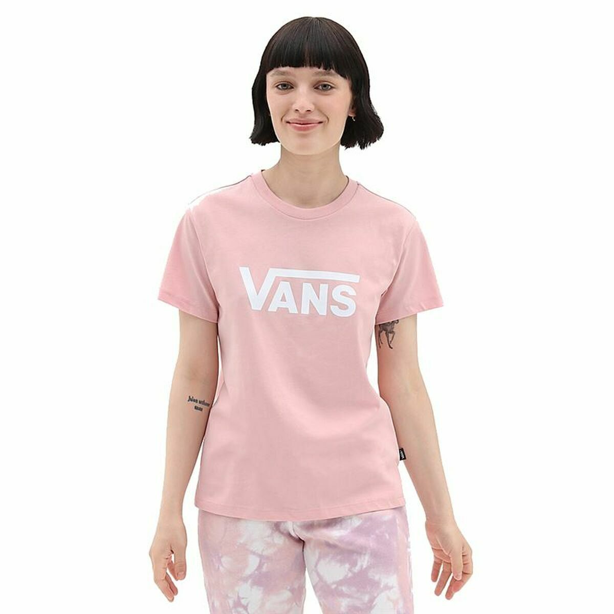 Camisola de Manga Curta Mulher Vans Drop V - EcoNest