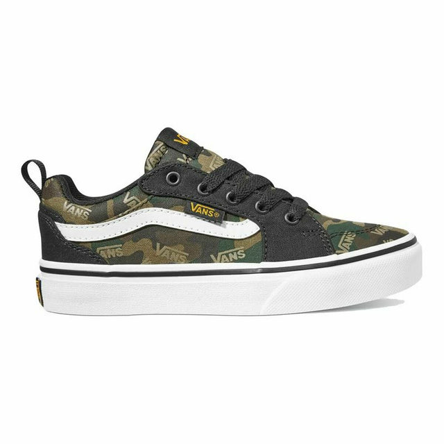 Ténis Casual Criança Vans Filmore High Top Verde Camuflagem - EcoNest