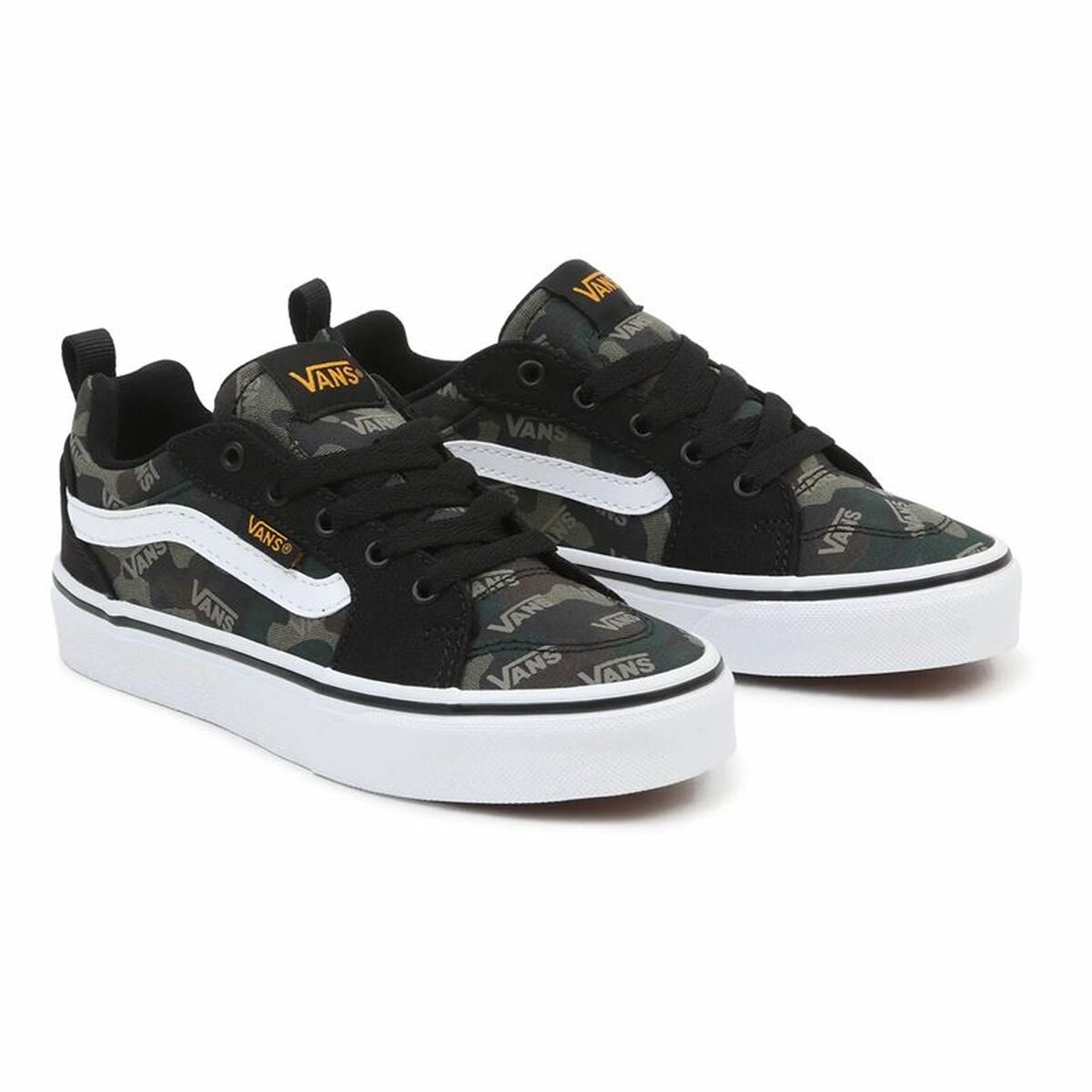 Ténis Casual Criança Vans Filmore High Top Verde Camuflagem - EcoNest