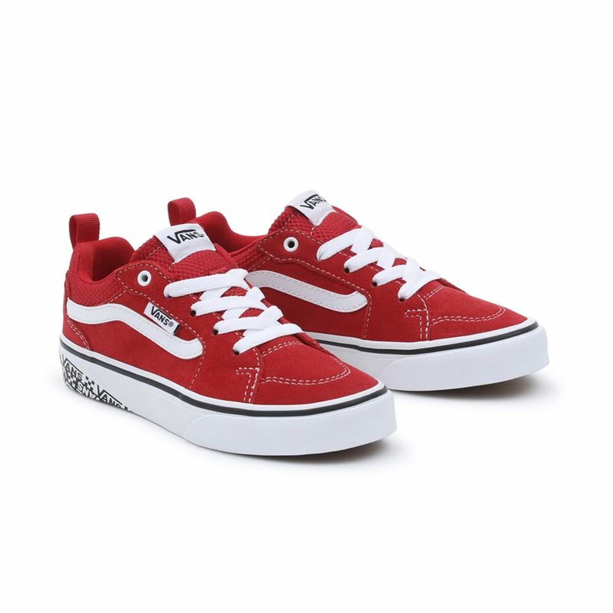 Ténis Casual Criança Vans Filmore Vermelho - EcoNest