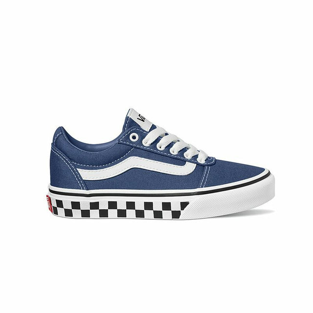 Ténis Casual Criança Vans Ward YT Checker Sidewall Stv Azul - EcoNest