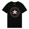 Camisola de Manga Curta Converse Chuck Taylor All Star Core Preto - EcoNest