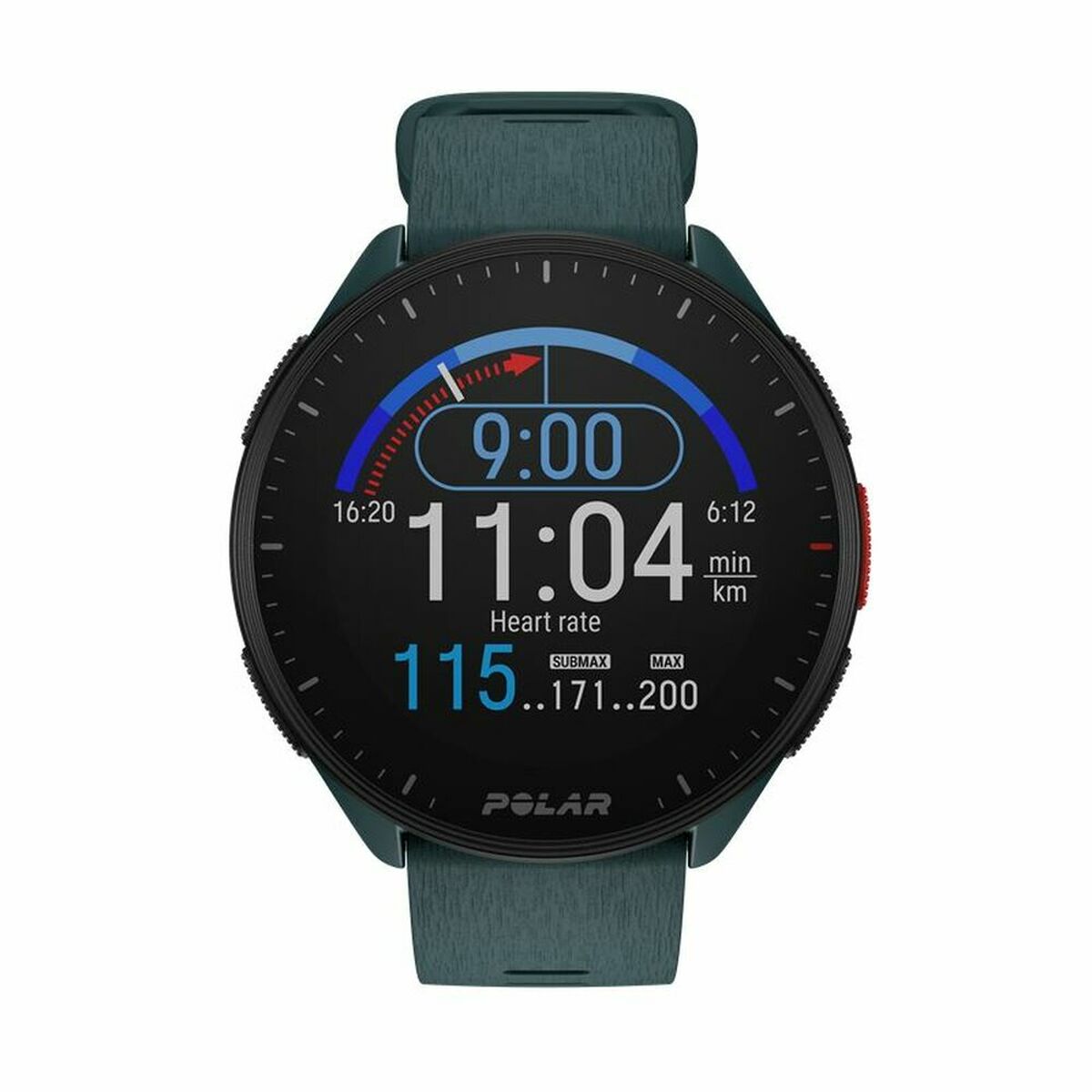 Smartwatch com Pedómetro Running Polar Pacer 45 mm Verde - EcoNest