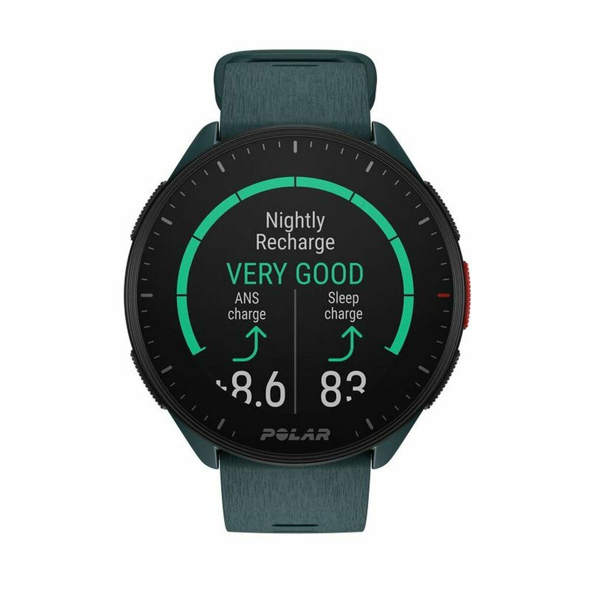 Smartwatch com Pedómetro Running Polar Pacer 45 mm Verde - EcoNest