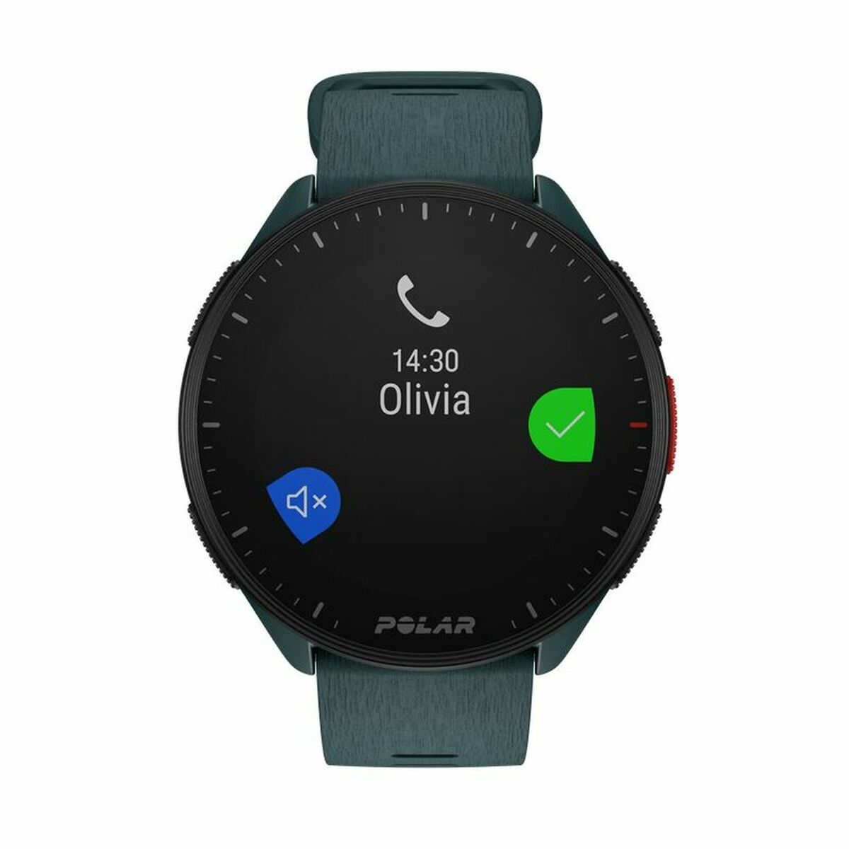 Smartwatch com Pedómetro Running Polar Pacer 45 mm Verde - EcoNest