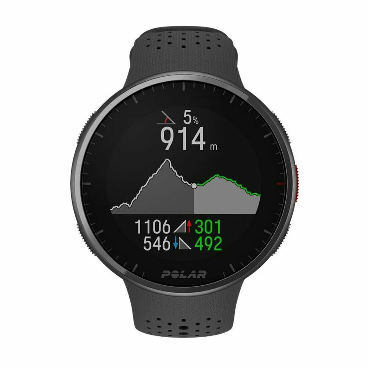 Smartwatch Polar Black 1,2"