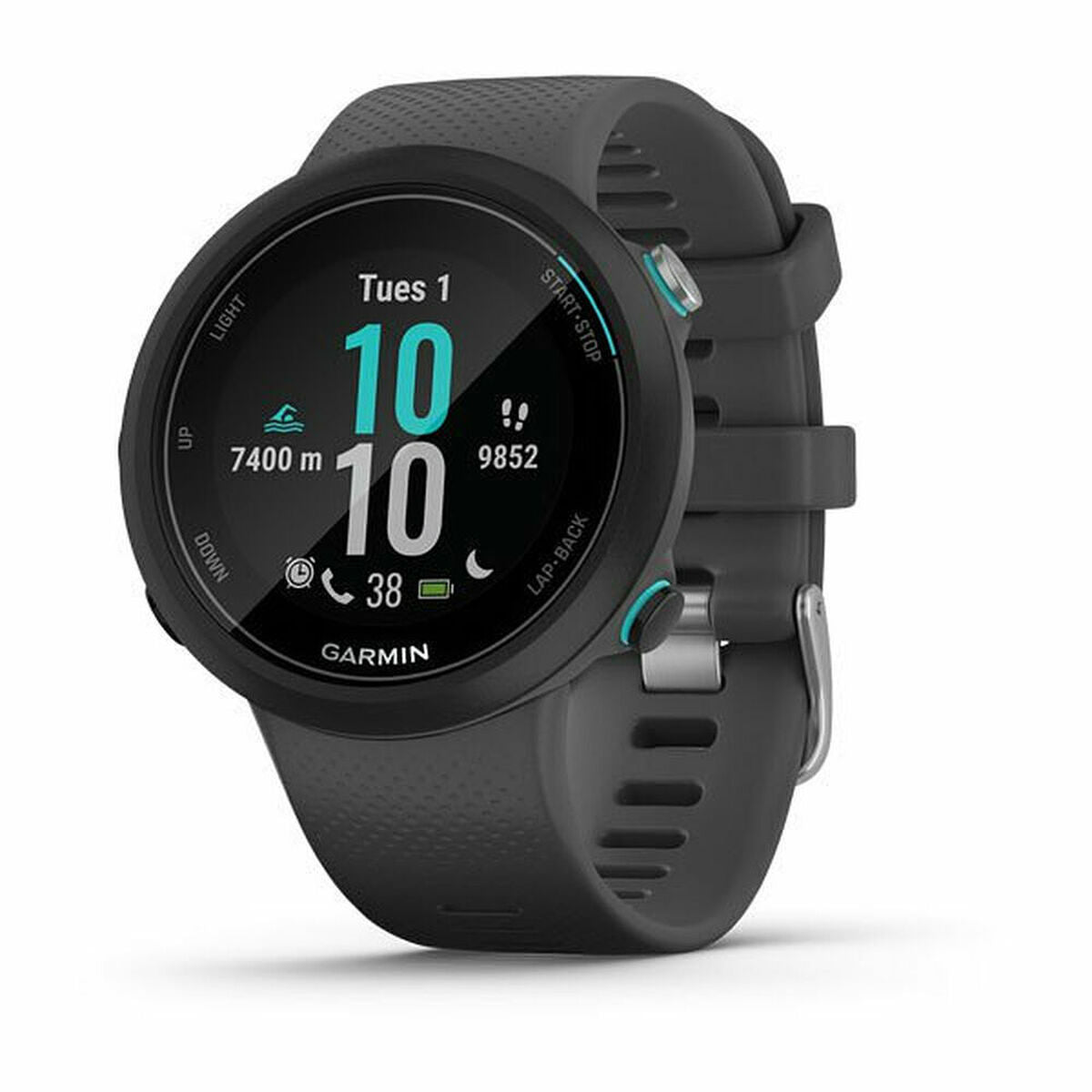 Pulseira de Atividade GARMIN 010-02247-10 1,04" Preto Cinzento Ardósia - EcoNest