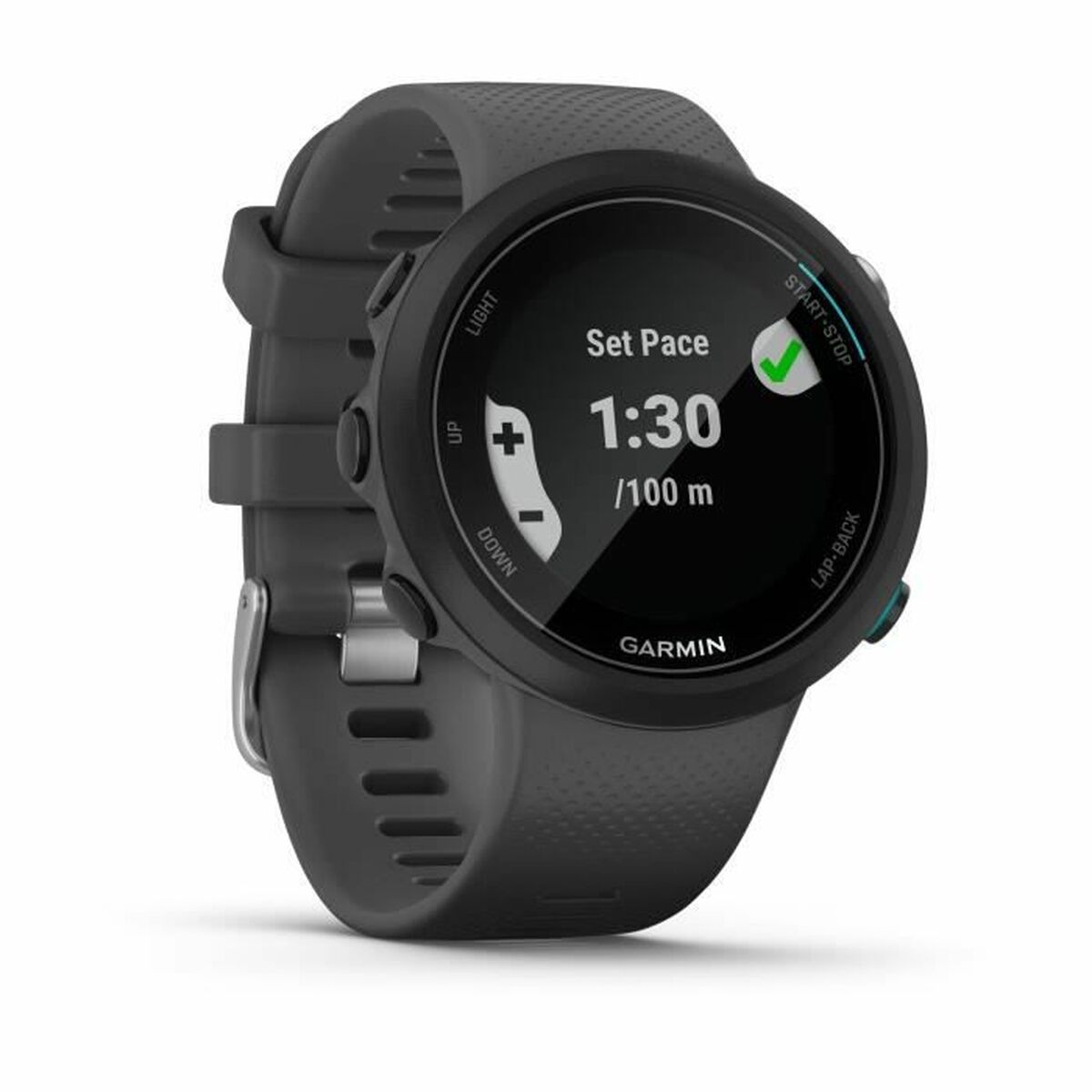 Pulseira de Atividade GARMIN 010-02247-10 1,04" Preto Cinzento Ardósia - EcoNest