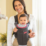 Mochila porta bebê Infantino Classic Carrier Preto + 0 Meses - EcoNest