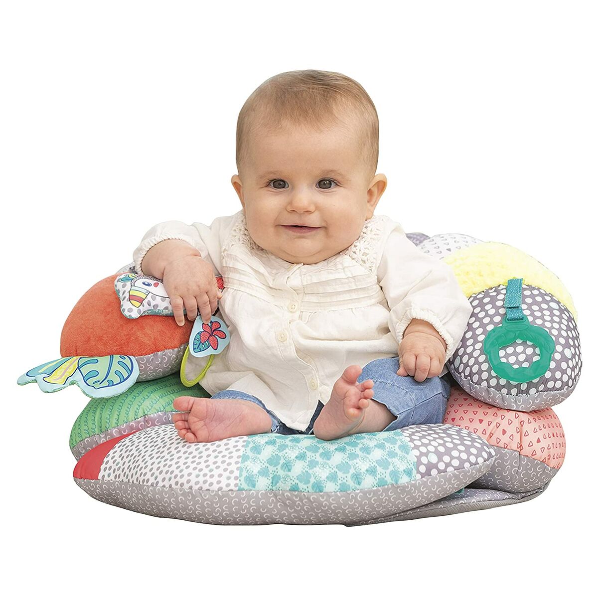 Almofada Infantino Tummy Time 2 em 1 - EcoNest