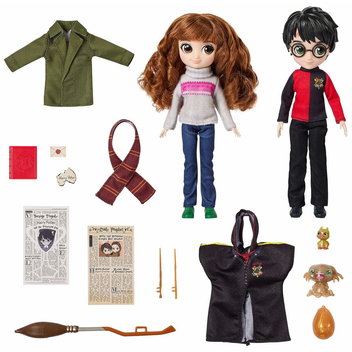 Playset Spin Master HArry Potter & Hermione Granger Acessórios - EcoNest