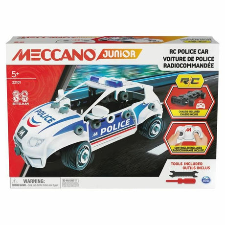 Veículo Rádio Controlo Meccano Junior STEM Veículo Rádio Controlo Carro de polícia - EcoNest