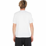 Camisola de Manga Curta Homem Hurley Toro Hybrid UPF Branco - EcoNest