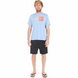 Camisola de Manga Curta Homem Hurley Halfer Gradient UPF Azul - EcoNest