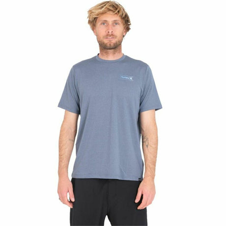 Camisola de Manga Curta Homem Hurley One Only Slashed UPF Azul - EcoNest