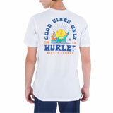 Camisola de Manga Curta Homem Hurley Everyday Vacation Branco - EcoNest