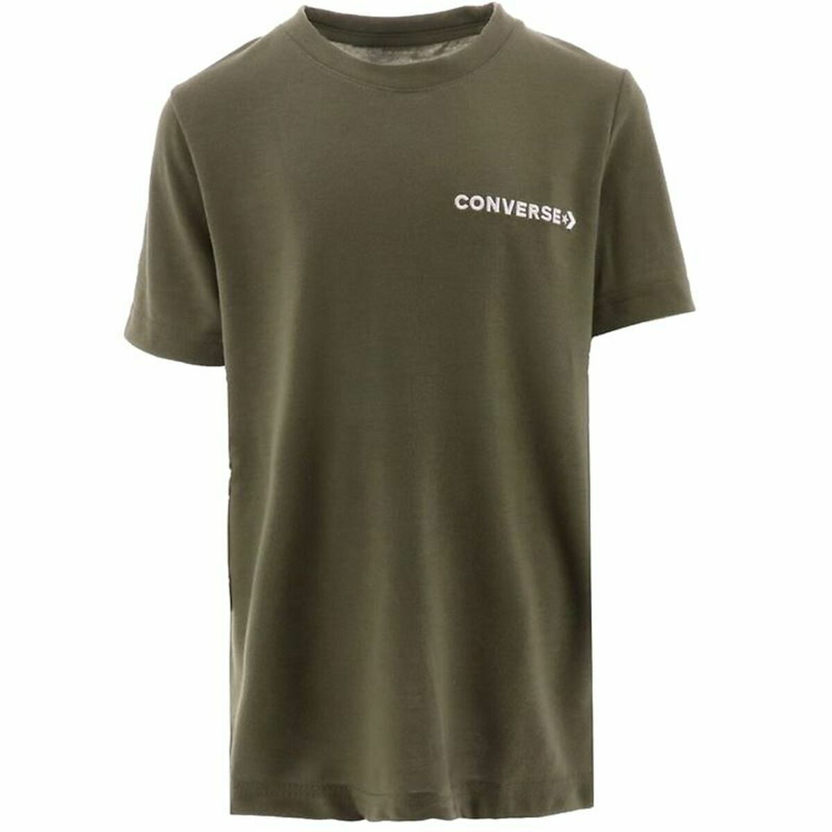 Camisola de Manga Curta Converse Field Surplus Verde - EcoNest