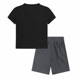 Conjunto Desportivo para Crianças Converse Preto/Cinzento - EcoNest