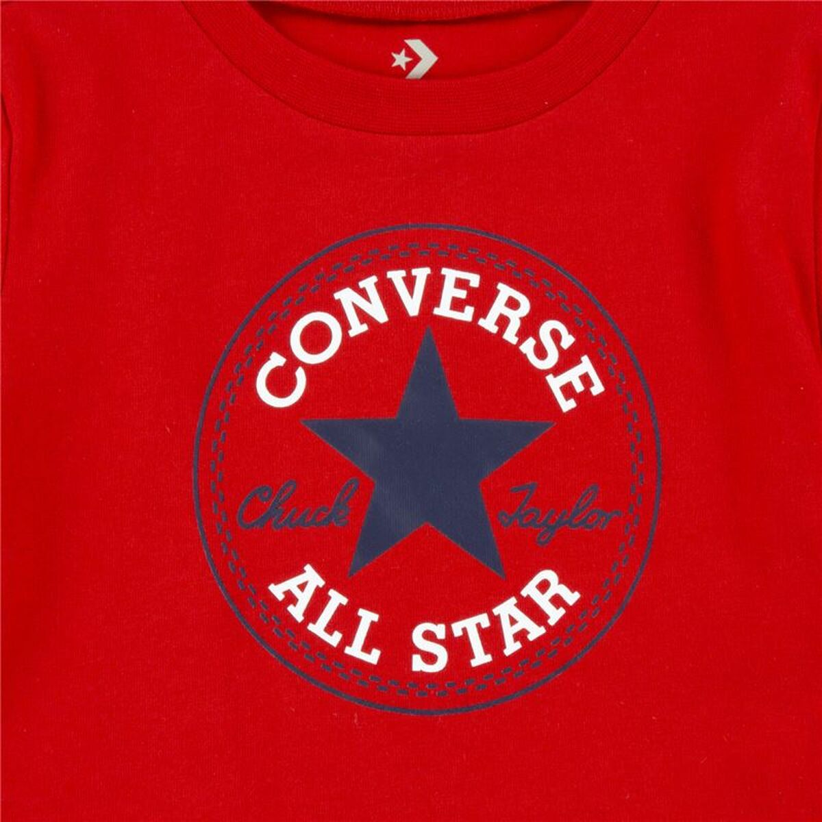 Conjunto Desportivo para Crianças Converse Preto/Vermelho - EcoNest