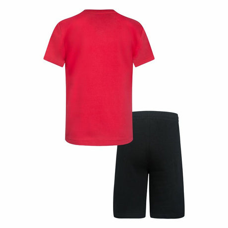 Conjunto Desportivo para Crianças Converse Core Tee Ft Short Preto Magenta - EcoNest