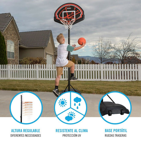 Cesto de Basquetebol Lifetime 81 x 229 x 83 cm - EcoNest