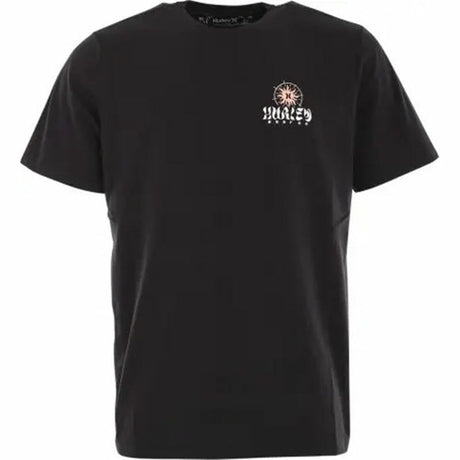 T-shirt Hurley Evd Exp Sun Is Shinning Preto Homem - EcoNest