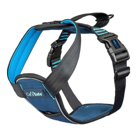 Arnês para Cães Company of Animals Carsafe Crash Tested 54 cm Azul De viagem M - EcoNest