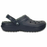 Tamancos Crocs Classic Lined Clog U Azul escuro - EcoNest