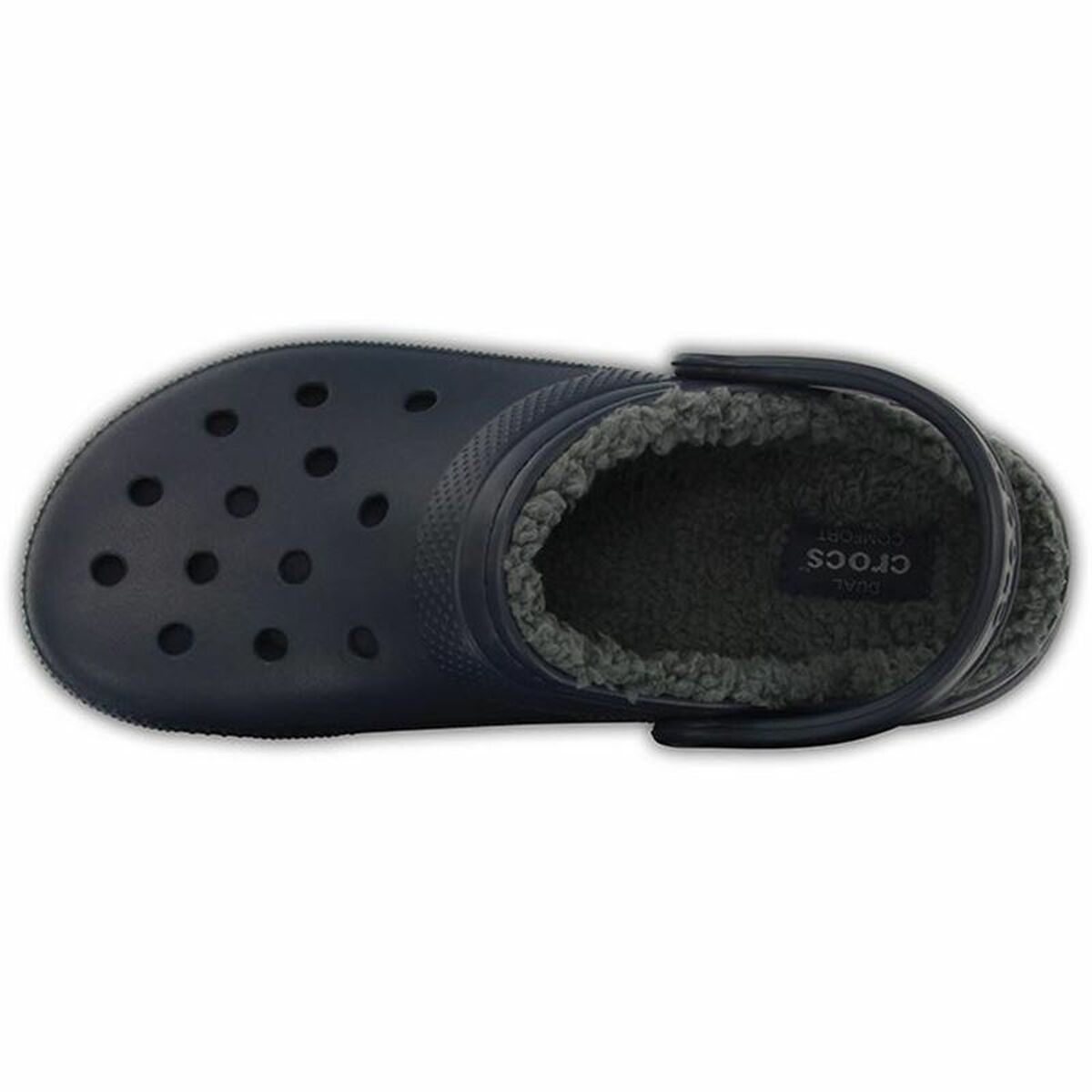 Tamancos Crocs Classic Lined Clog U Azul escuro - EcoNest