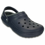 Tamancos Crocs Classic Lined Clog U Azul escuro - EcoNest