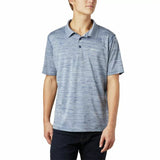 Polo de Manga Curta Homem Columbia Zero Rules™ Azul - EcoNest