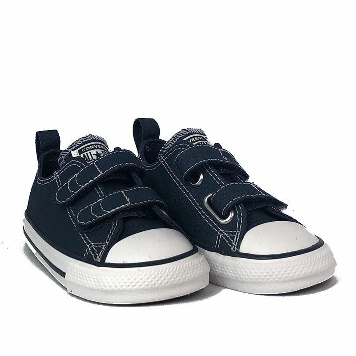 Ténis Casual Criança Converse Chuck Taylor All Star Azul Marinho Velcro - EcoNest