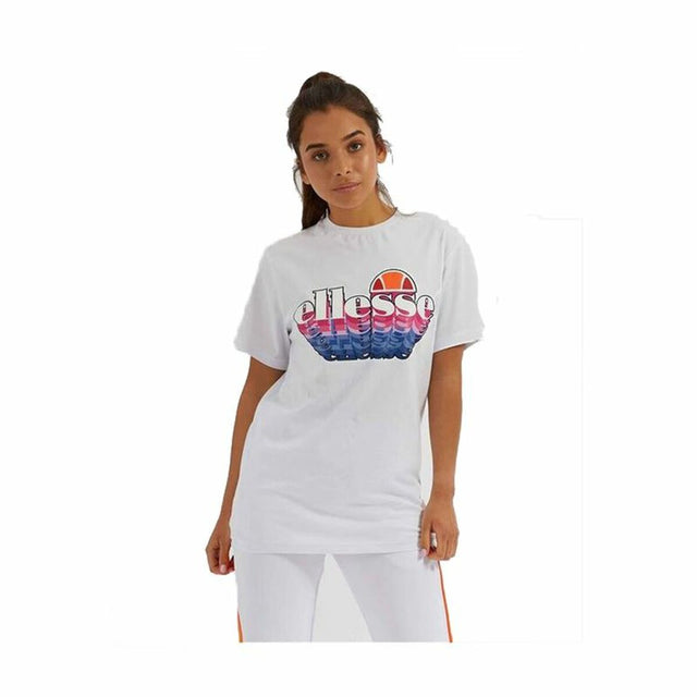 Camisola de Manga Curta Mulher Ellesse Zingha Branco L - EcoNest