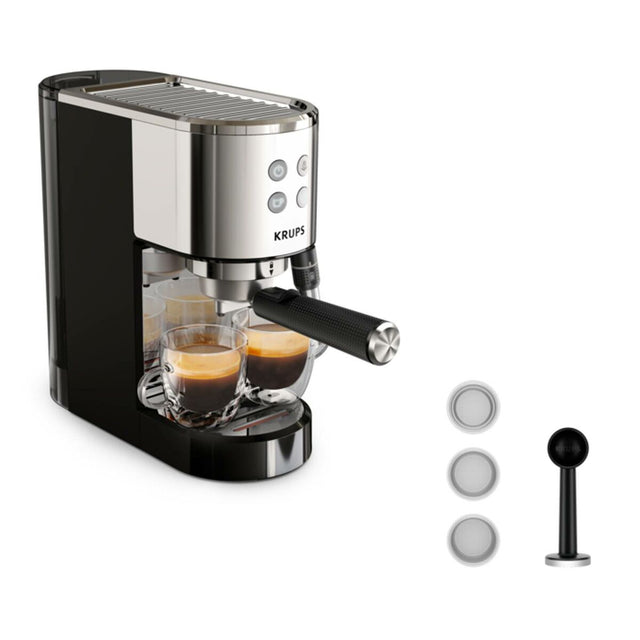 Máquina de Café Expresso Manual Krups XP440C 1350 W Aço - EcoNest