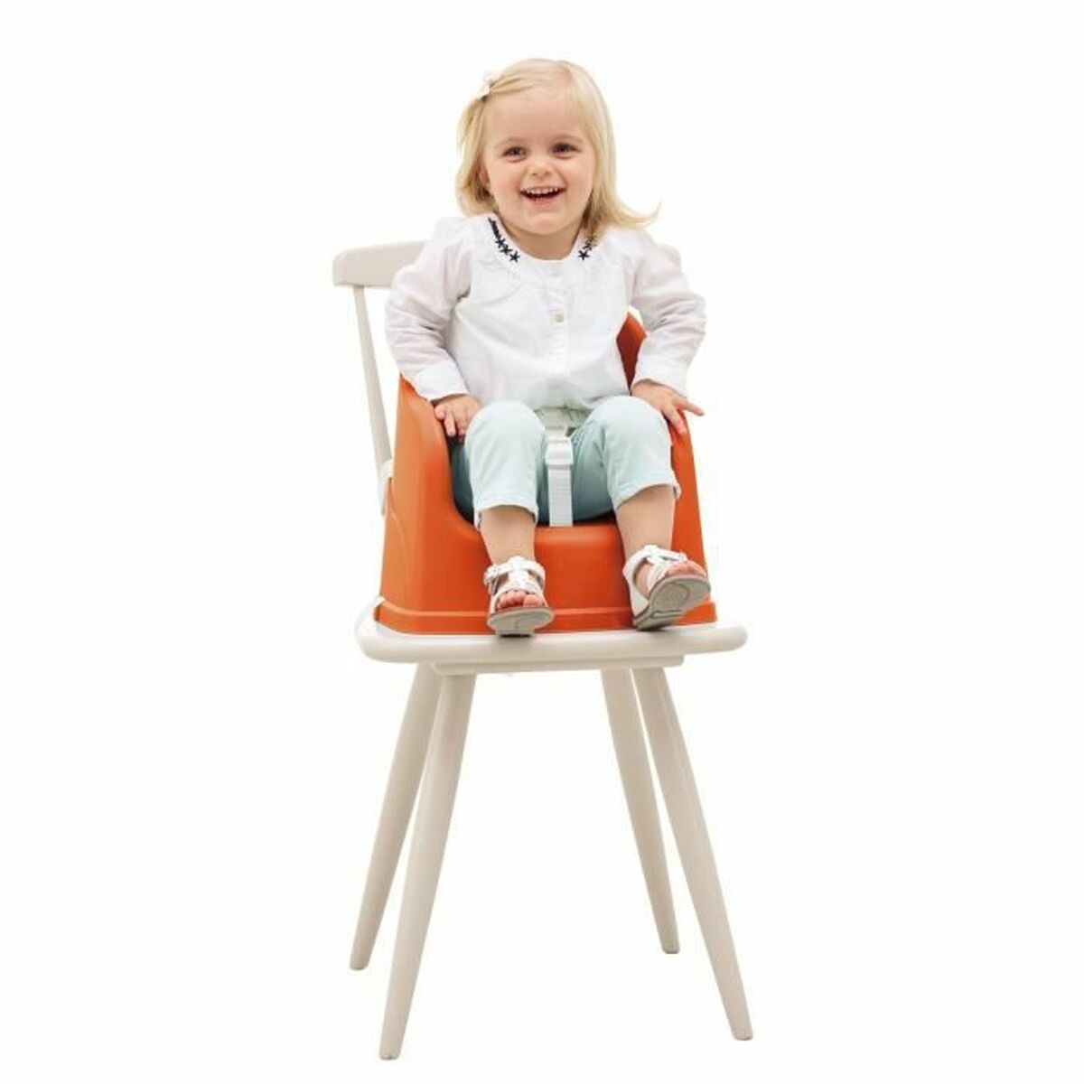 Cadeira Alta ThermoBaby 36 x 38 x 36 cm Laranja Infantil - EcoNest