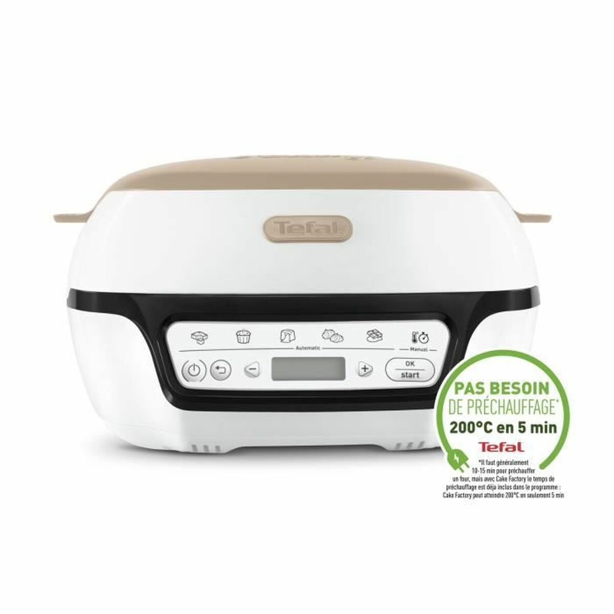 Máquina de cupcakes e queques Tefal Branco - EcoNest