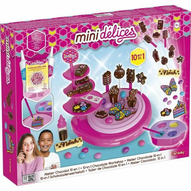 Jogo de Trabalhos Manuais Lansay Mini Délices - 10 In 1 Chocolate Workshop Pastelaria - EcoNest