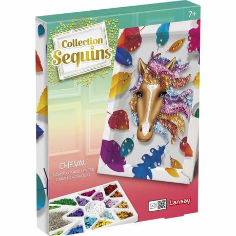 Jogo de Trabalhos Manuais Lansay Collection Sequins Cheval (1 Peça) - EcoNest